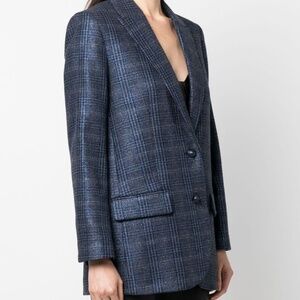 Zadig & Voltaire Viva Car Shimmer Blazer, Size 40